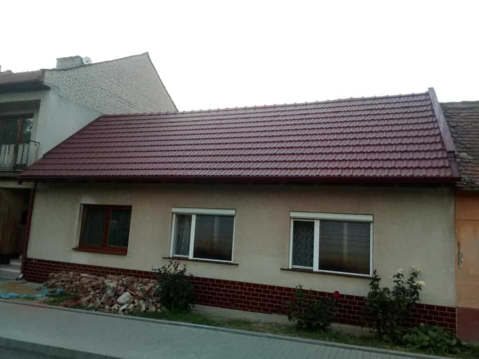 střecha rodinného domu
