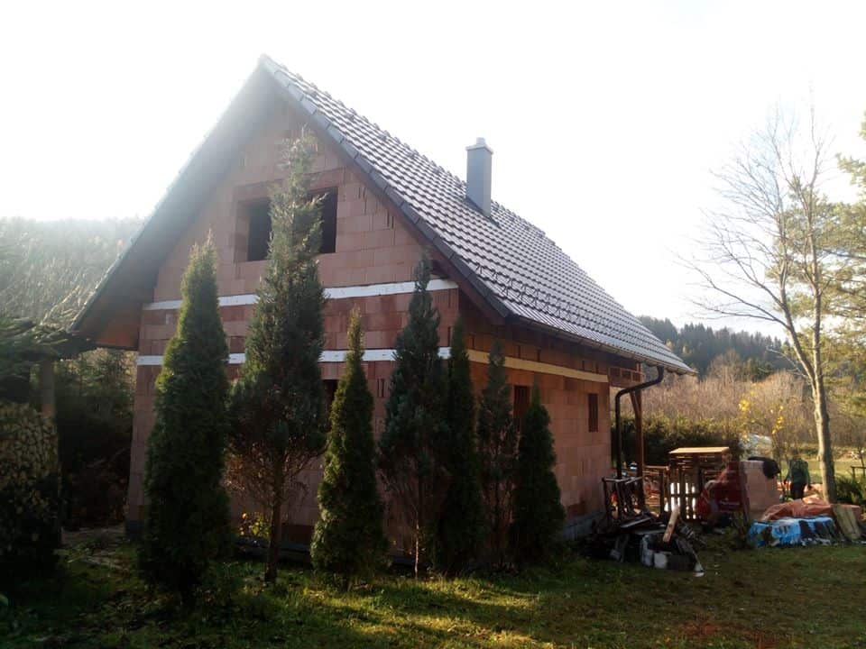 střecha rodinného domu